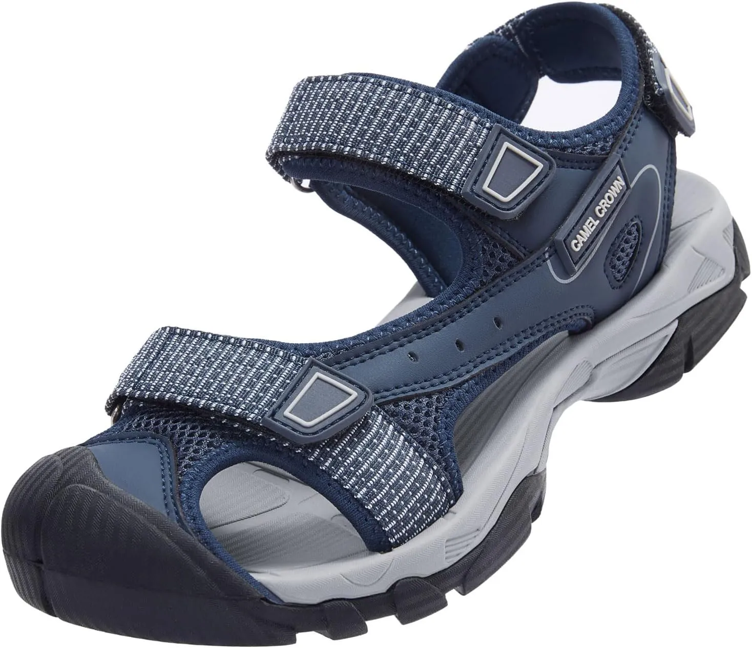CAMEL CROWN Women's Hiking Sandals Waterproof Closed Toe Water Sandals Comfort Adjustable Athletic Outdoor Sandals for Summer Beach Hiker Trekking Camping