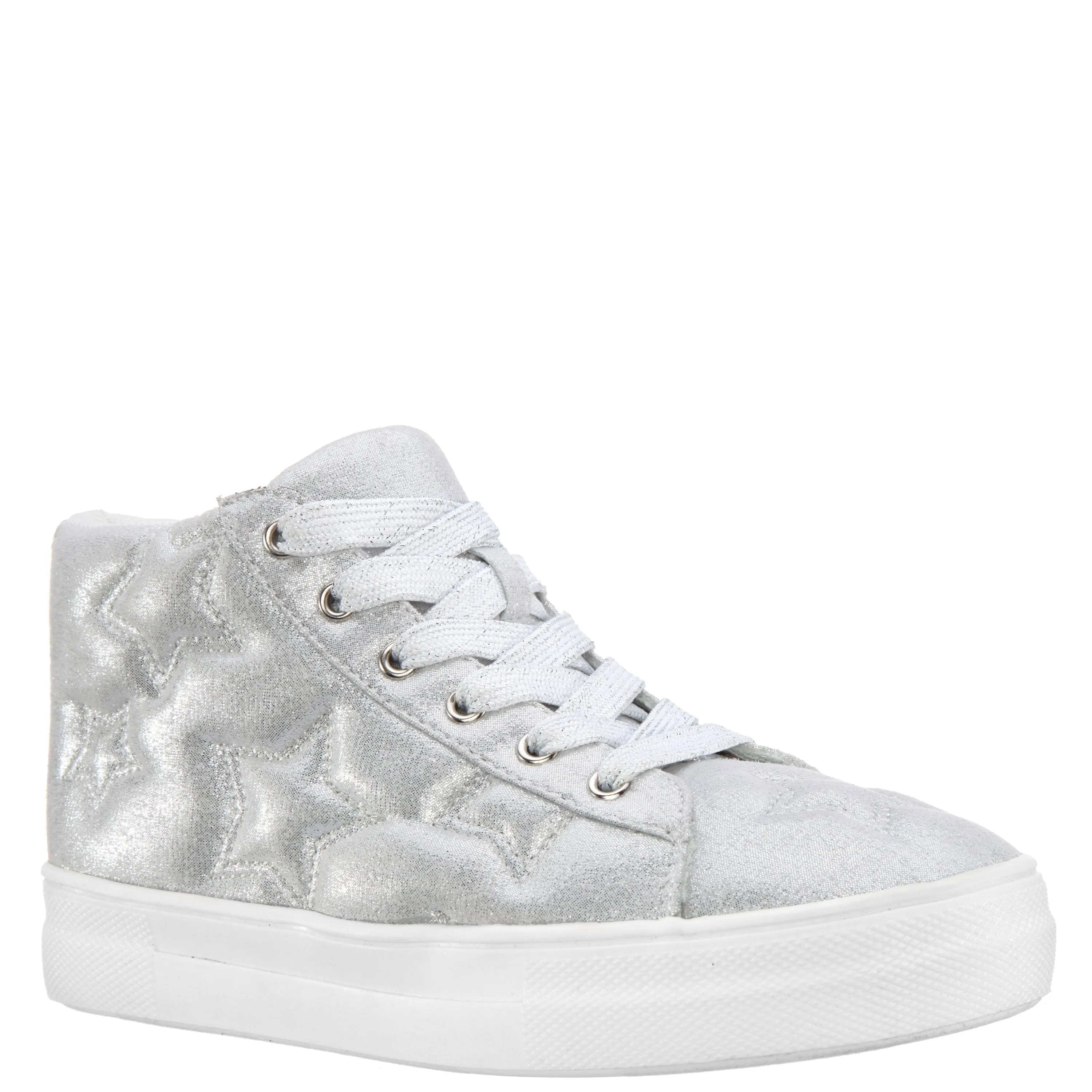 CHERRISH-SILVER CREPE/MESH