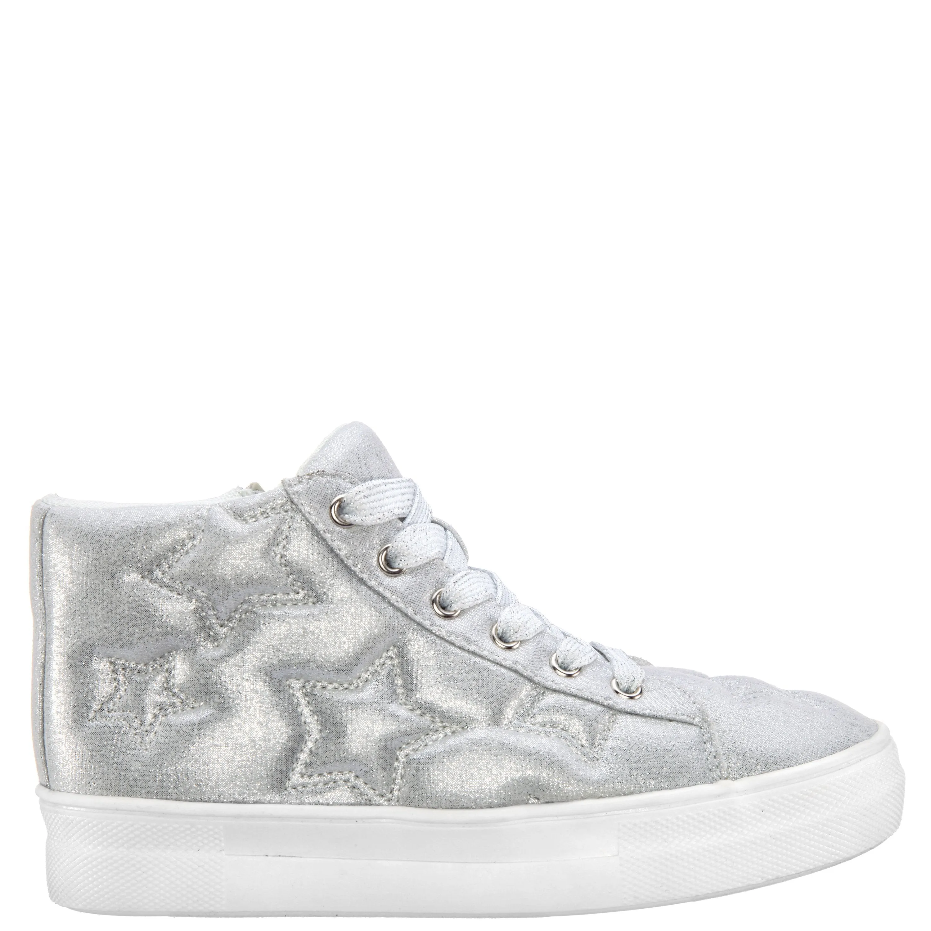 CHERRISH-SILVER CREPE/MESH