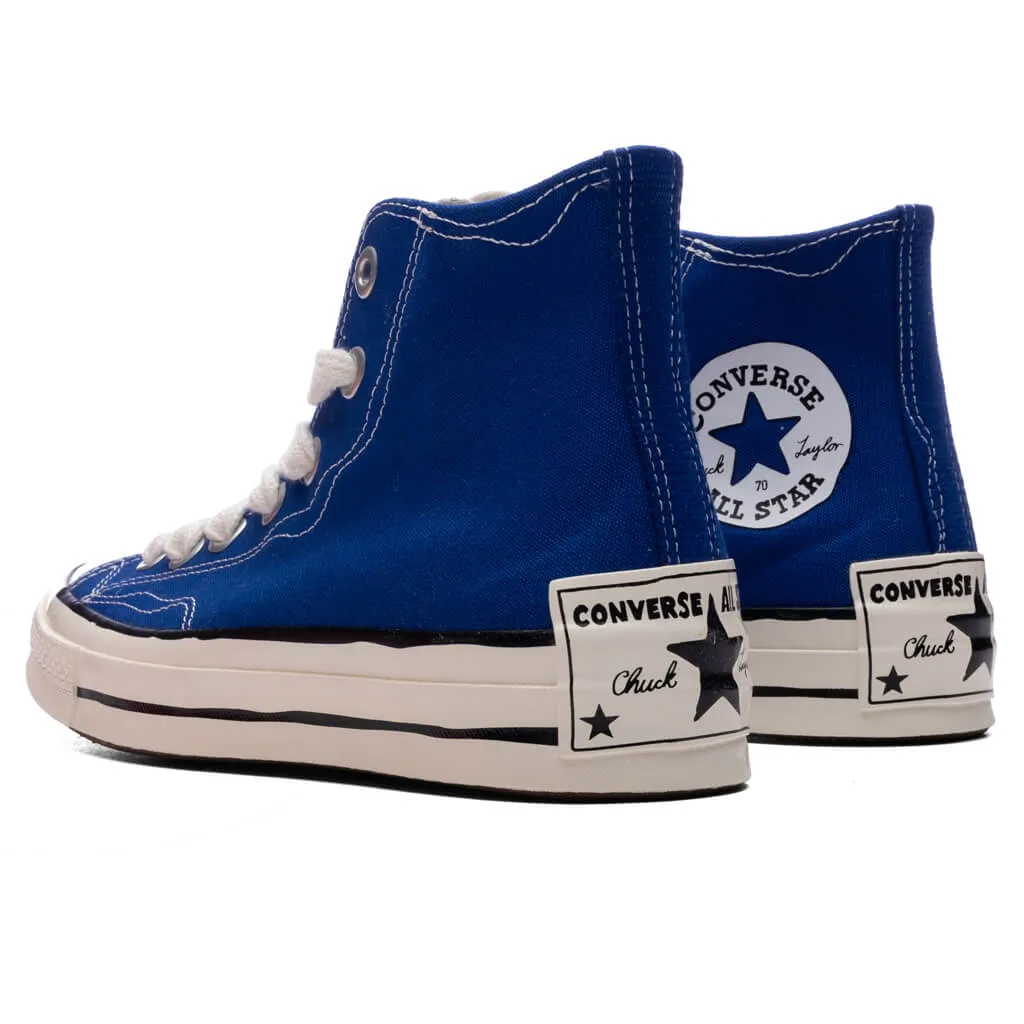 Chuck 70 Hi Sketch - Blue/White/Black