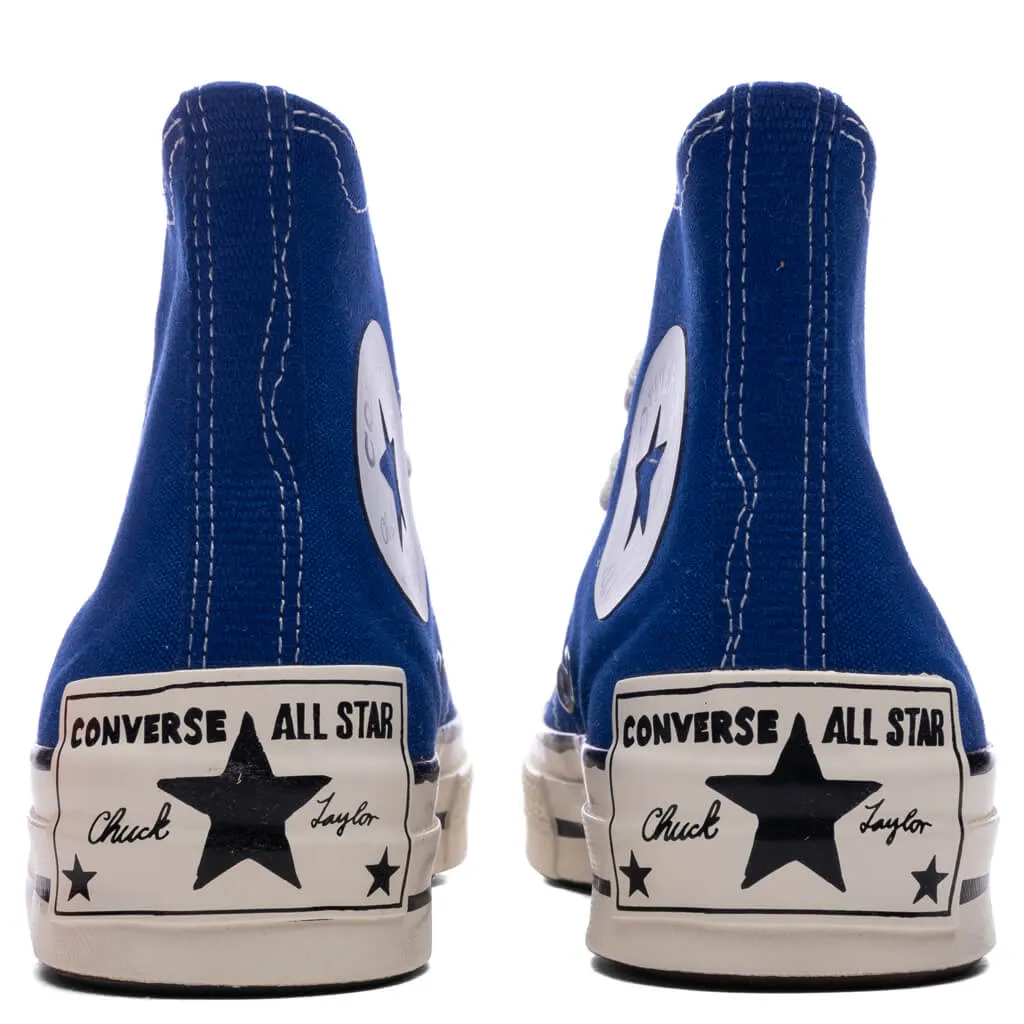 Chuck 70 Hi Sketch - Blue/White/Black