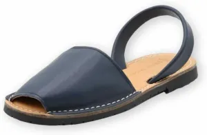 Classic Comfortable Flat Sandals for Women, Dressy Soft Leather Peep Toe Sandals for Women, Versatile Casual Slip-on Flats