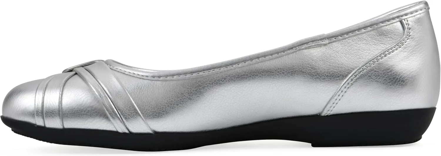 CLIFFS BY WHITE MOUNTAIN Women's Calming Cushioned Ballet Flat
