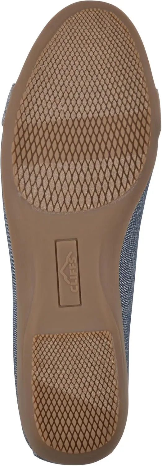 CLIFFS BY WHITE MOUNTAIN Women's Charmed Cushioned Ballet Flat