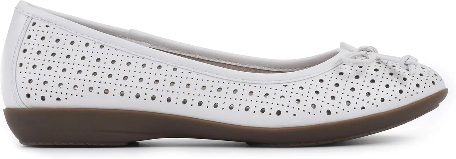 CLIFFS BY WHITE MOUNTAIN Women's Cheryl Cushioned Ballet Flat