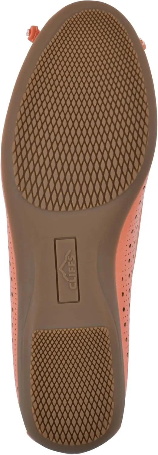CLIFFS BY WHITE MOUNTAIN Women's Cheryl Cushioned Ballet Flat