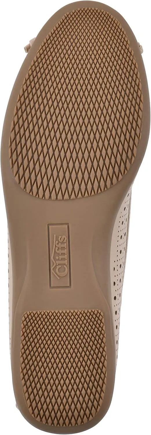 CLIFFS BY WHITE MOUNTAIN Women's Cheryl Cushioned Ballet Flat