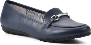 CLIFFS BY WHITE MOUNTAIN Women's Glowing Cushioned Loafer Flat
