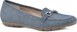 CLIFFS BY WHITE MOUNTAIN Women's Glowing Cushioned Loafer Flat