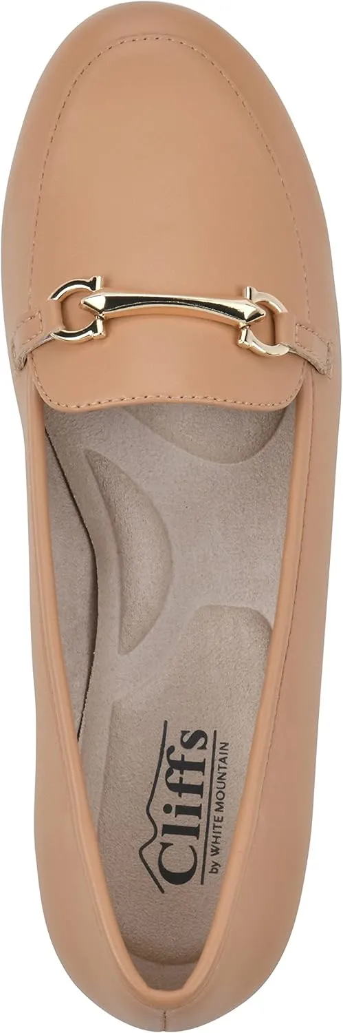 CLIFFS BY WHITE MOUNTAIN Women's Glowing Cushioned Loafer Flat