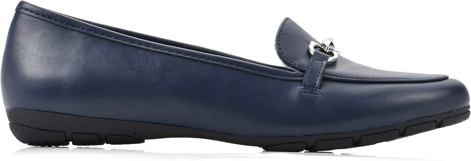CLIFFS BY WHITE MOUNTAIN Women's Glowing Cushioned Loafer Flat