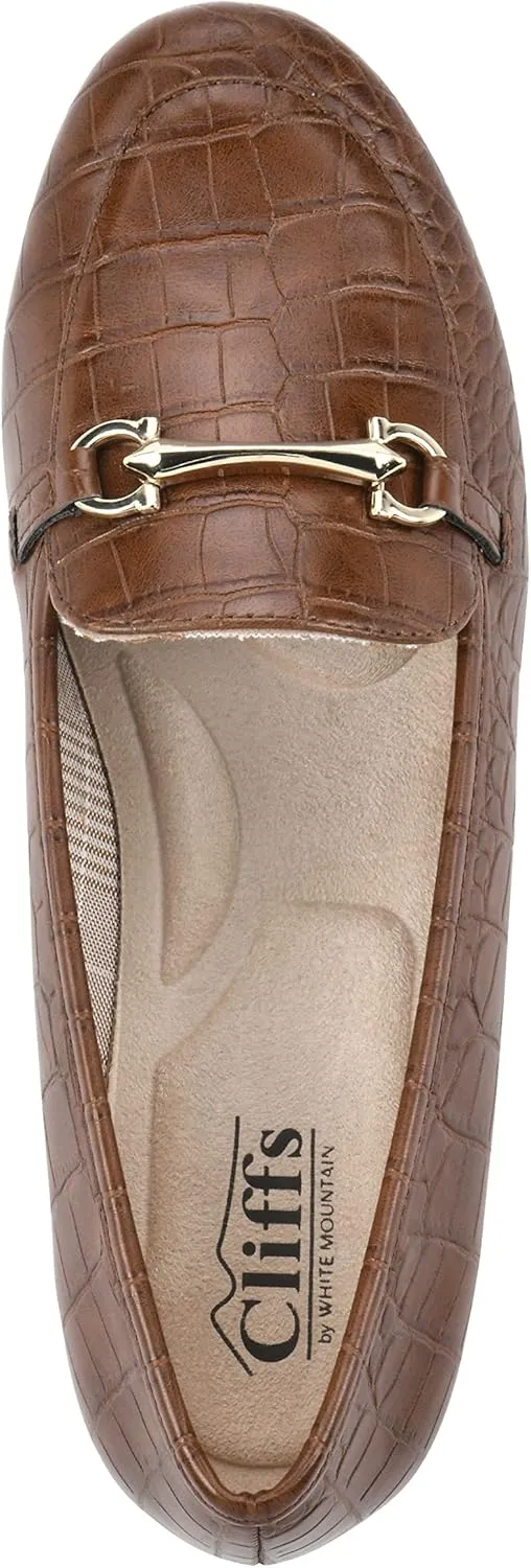 CLIFFS BY WHITE MOUNTAIN Women's Glowing Cushioned Loafer Flat