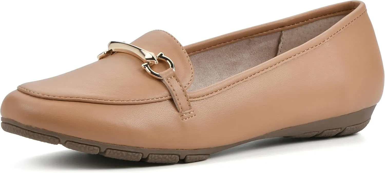 CLIFFS BY WHITE MOUNTAIN Women's Glowing Cushioned Loafer Flat