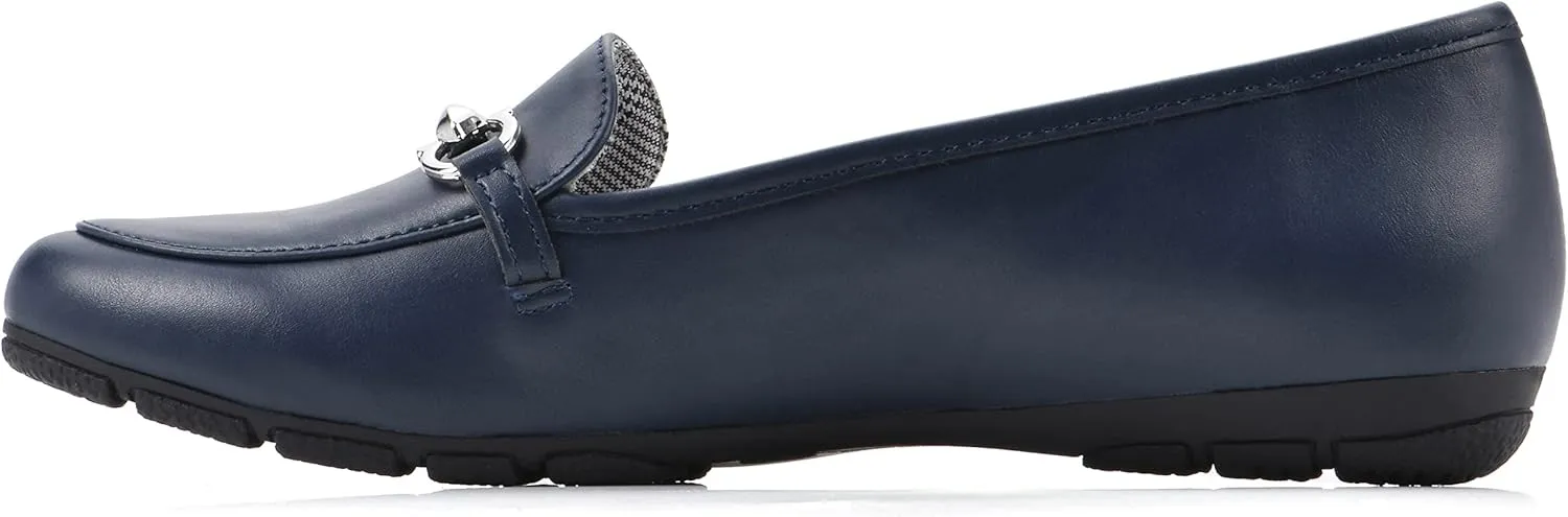 CLIFFS BY WHITE MOUNTAIN Women's Glowing Cushioned Loafer Flat