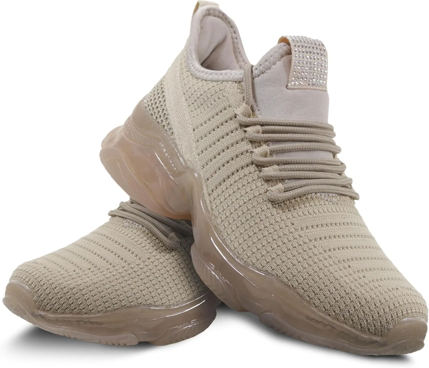 CLOUDAIR Vesta Women's Sneakers: Casual Running, Walking Arch Support Shoes, Lightweight Slip-On Sock Design, Non-Slip Work Shoes for Women, Comfortable Air Cushioned Platform Sneakers