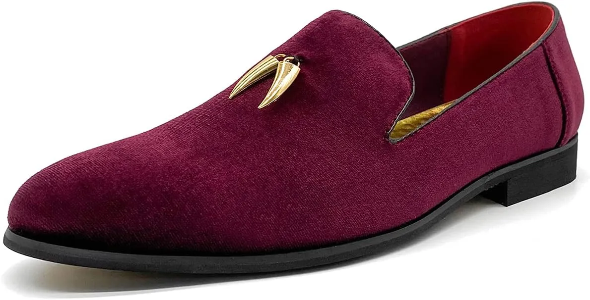 CMM Men's Luxury Penny Slip-On Loafer Party Dancing Shoes