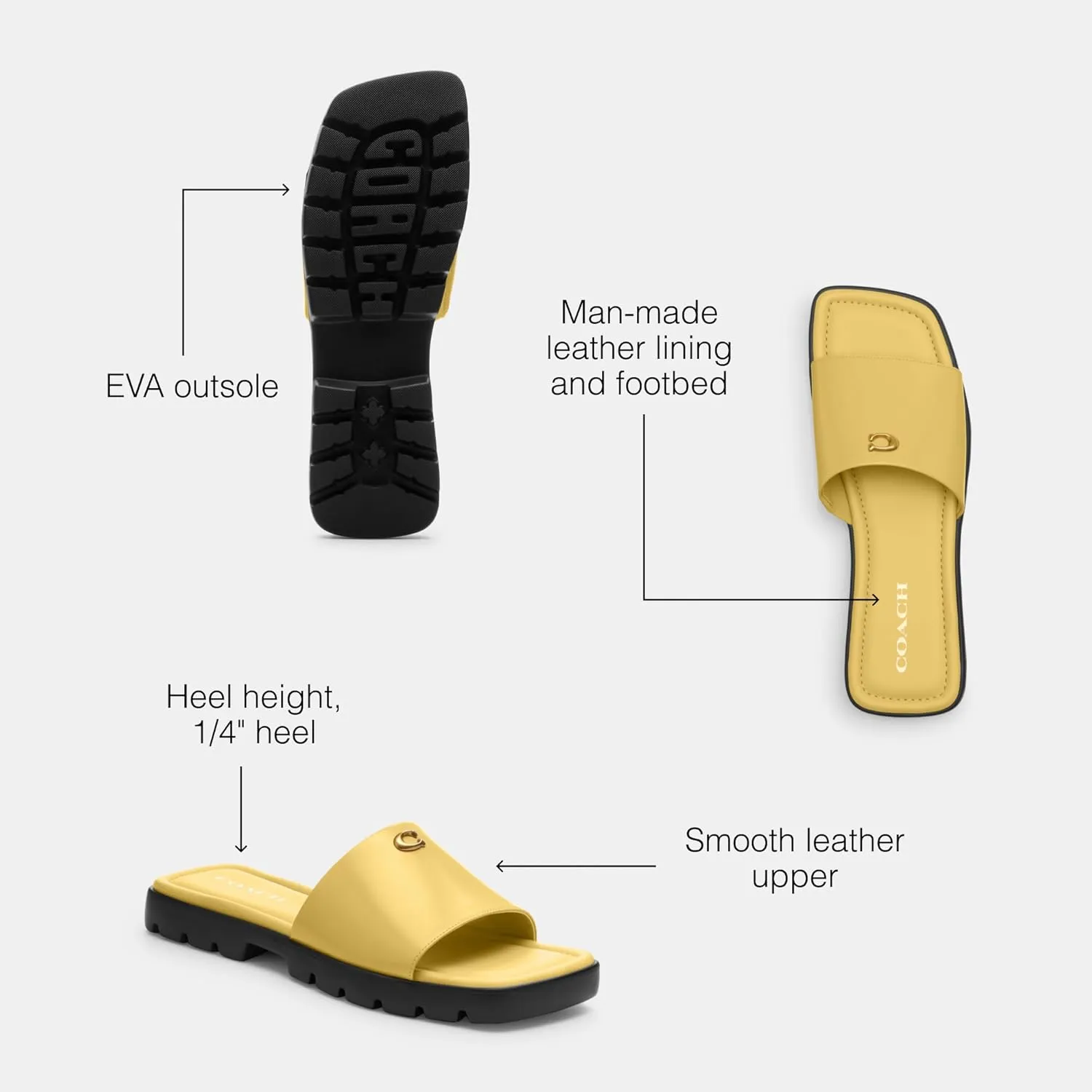 Coach Women's Florence Slide Sandal