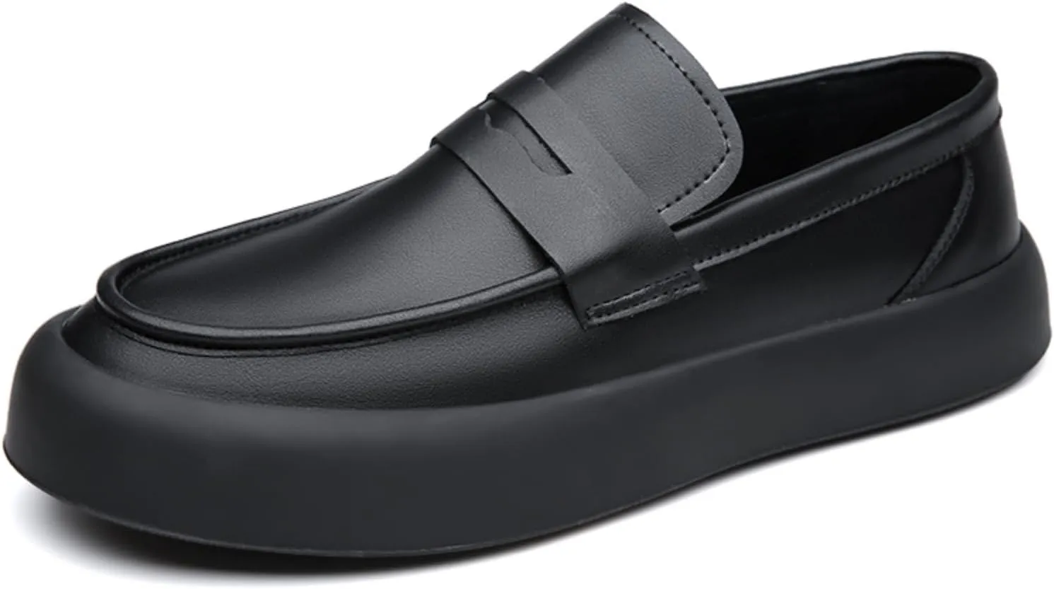 Comfort Men's Genuine Cowhide Daily Loafer Driving Flats Flexible Walking Boat Shoes