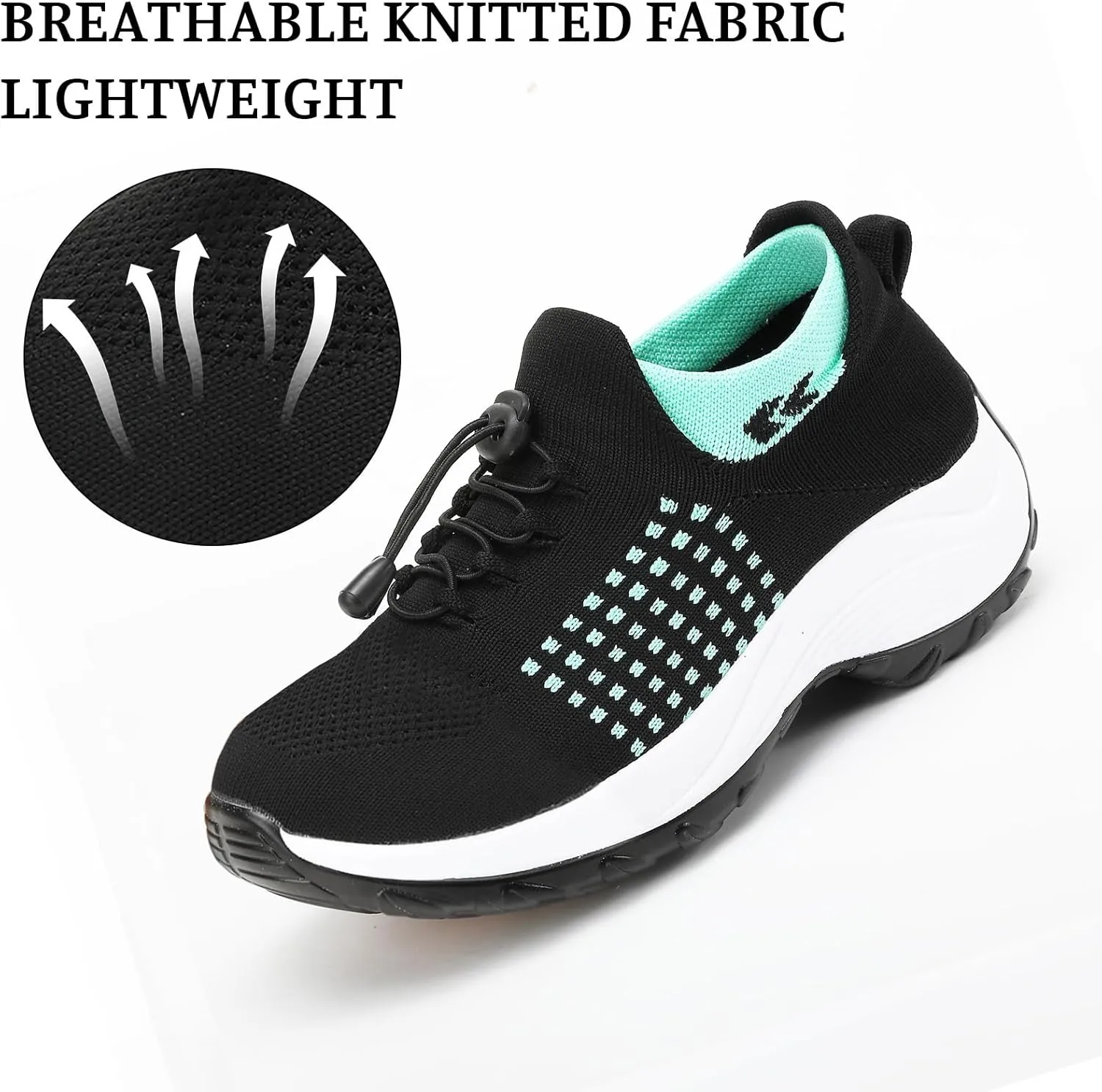 Comfort Wear Orthowear Shoes for Women Men Comfortwear Ortho Stretch Cushion Shoes Women Plantar Fasciitis Walking Shoe Slip On Trainers Comfortable Casual Ladies Athletic Sneakers Thick Bottom