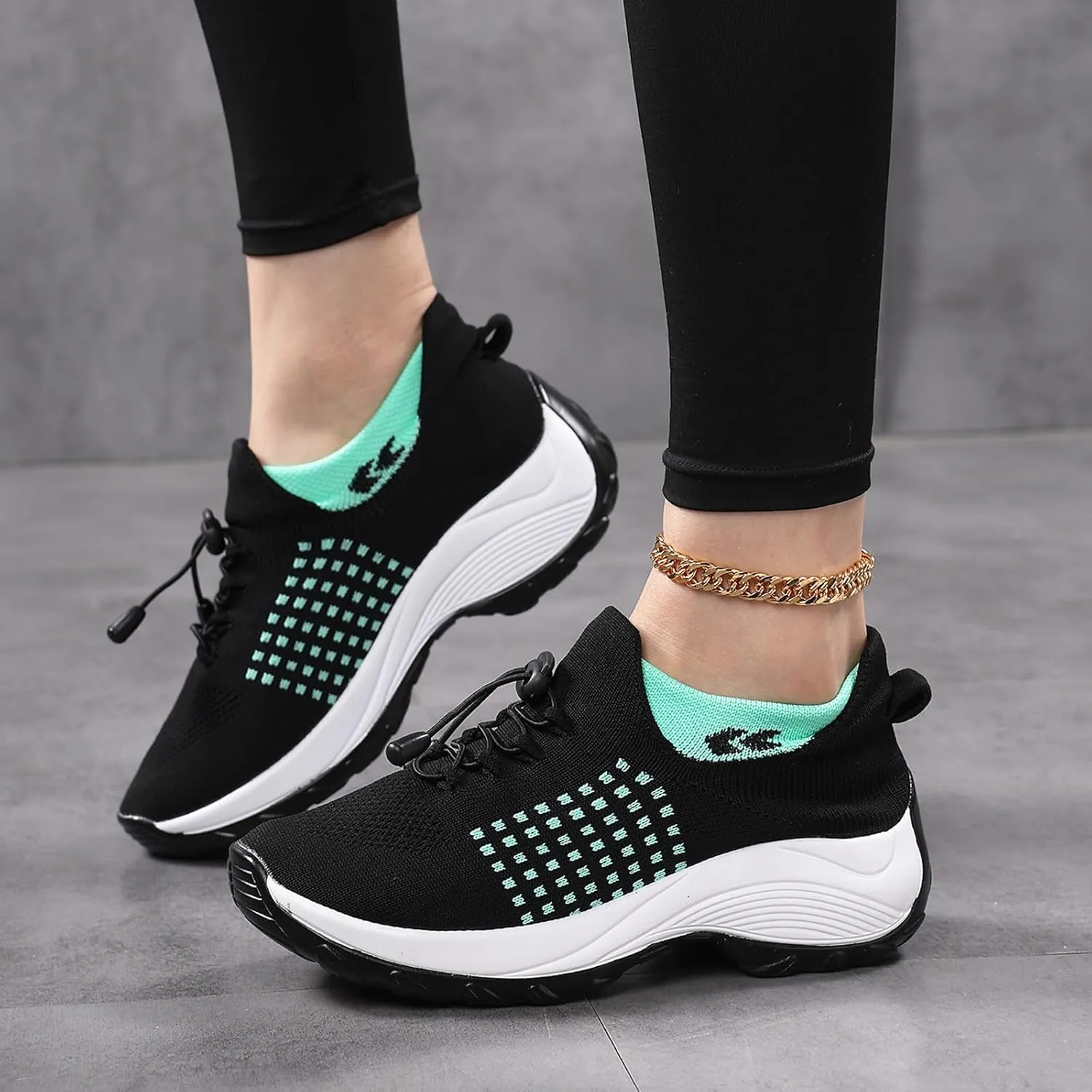 Comfort Wear Orthowear Shoes for Women Men Comfortwear Ortho Stretch Cushion Shoes Women Plantar Fasciitis Walking Shoe Slip On Trainers Comfortable Casual Ladies Athletic Sneakers Thick Bottom