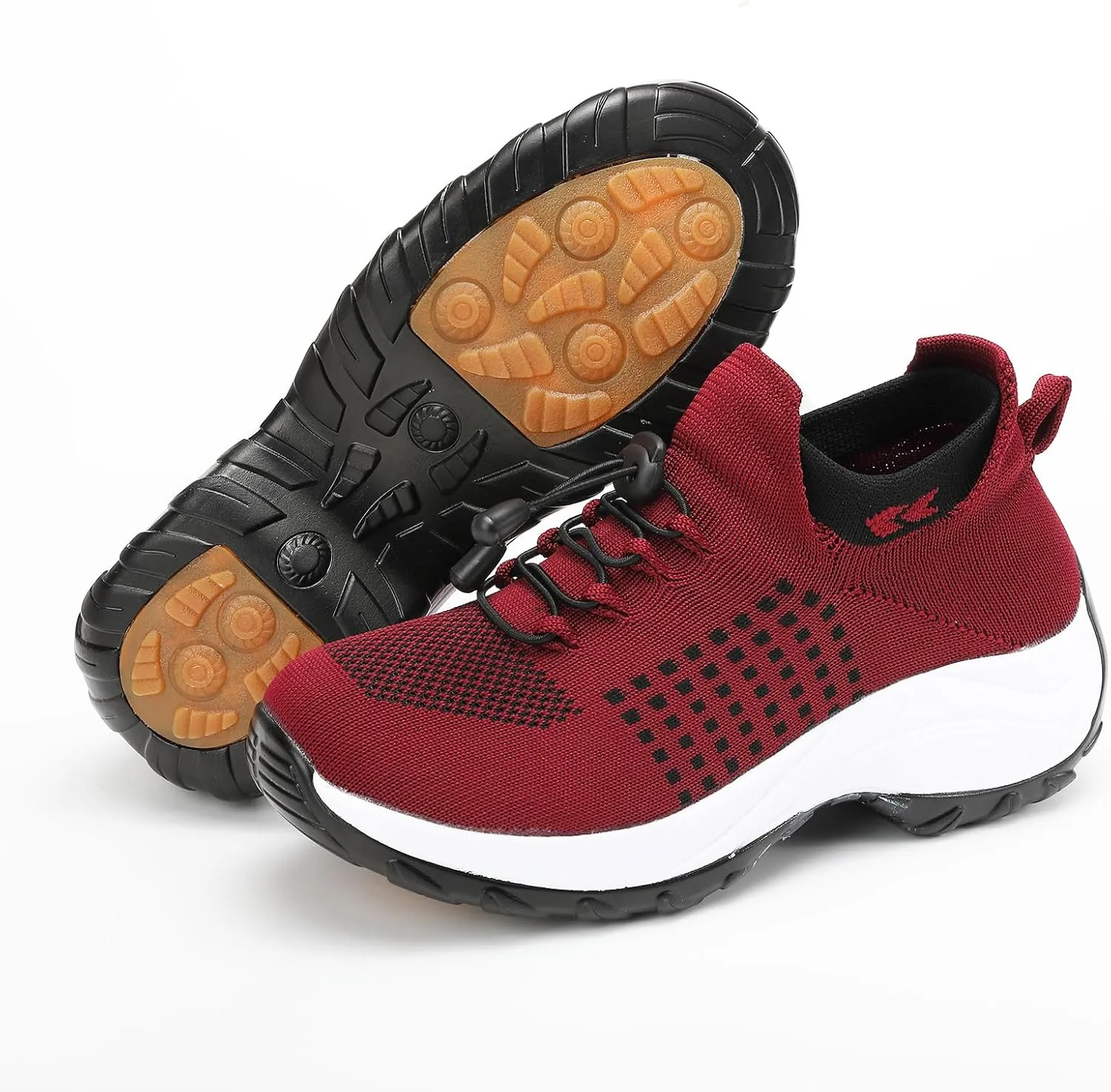 Comfort Wear Orthowear Shoes for Women Men Orthopedic Cushion Shoes Anti-Slip Air Nurse Shoe Breathable Mesh Fashion Sneakers for Women Plantar Fasciitis Unisex Adjustable Elastic Strap Trainers