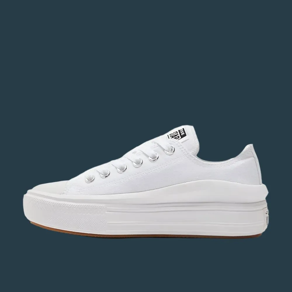 Converse All Star Move Low – Women's Black Canvas Skateboarding Shoes
