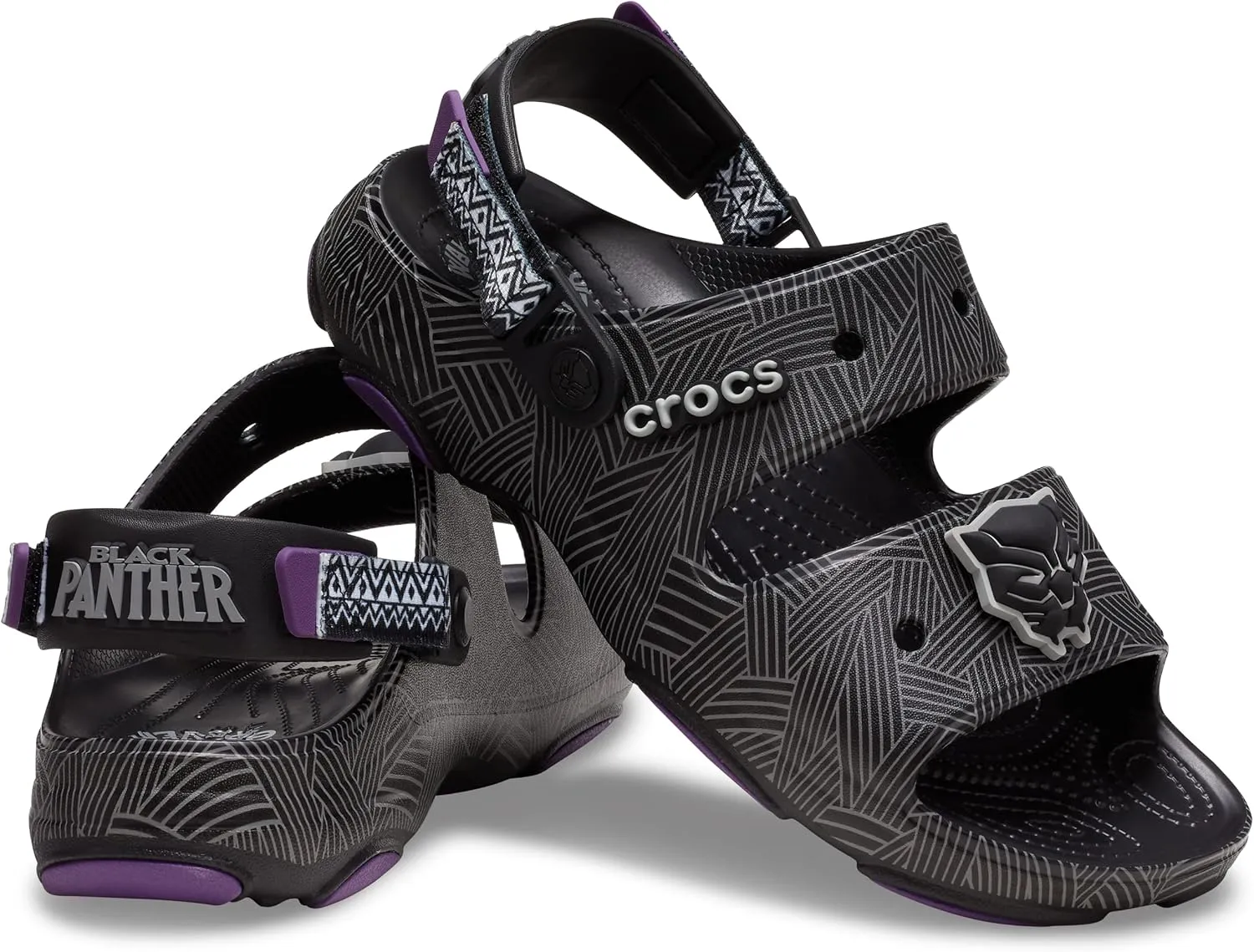 Crocs Kids' Kids' Black Panther All-Terrain Sandal