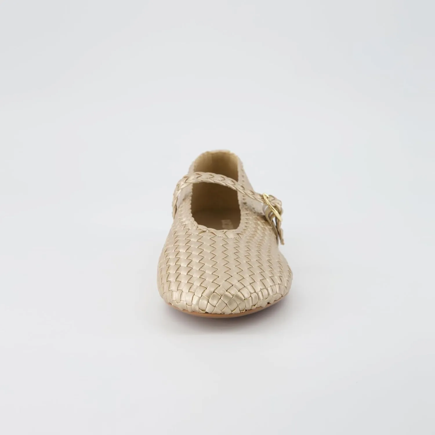 CUSHIONAIRE Women's Bistro Woven Mary Jane Flat  Memory Foam, Wide Widths Available
