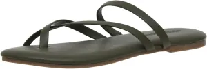 CUSHIONAIRE Women's Celina Flip Flop Sandal with Memory Foam