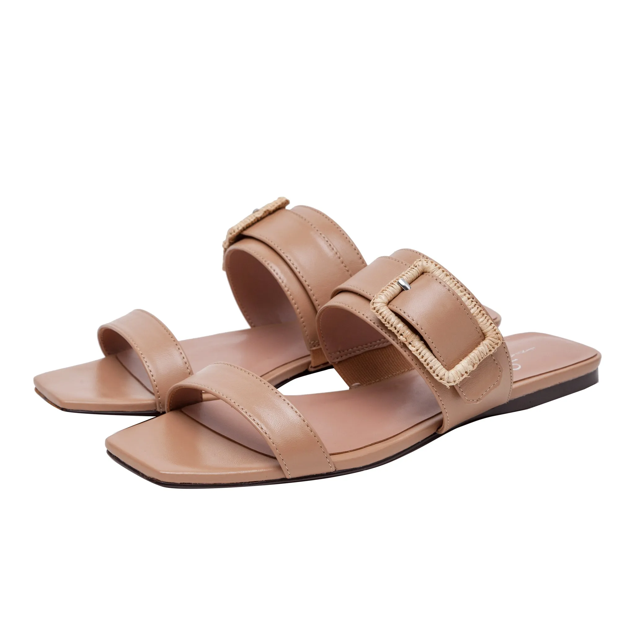 DANIELA | Two Band Flat Sandals