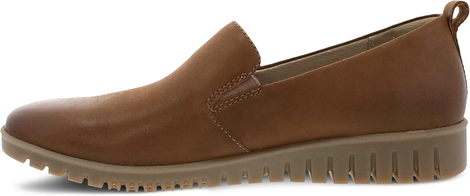 Dansko Women's Linley Lightweight Loafer - Leather Uppers and Blown Rubber Outsoles are Durable and Flexible - Versatile Casual to Dressy Footwear