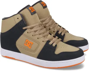 DC Men's Manteca 4 HI Sneaker, Grey/Beige/Khaki, 7