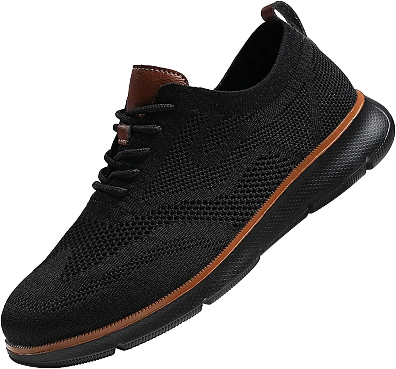 Deals of The Day Clearance Men's Breeze Shoes Knit Mesh Casual Oxfords Sneaker Wearbreeze Shoes for Men White Sneakers for Women Knit Dress Shoes Men Orthopedic Woven Slip on Walking
