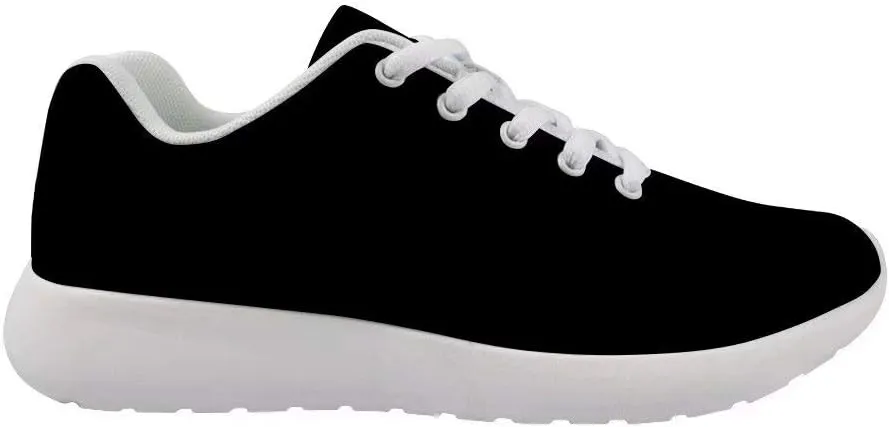 Dellukee Fashion Shoes for Women Men White Bottom Lace Up Casual Non Slip Wide Width Sneakers