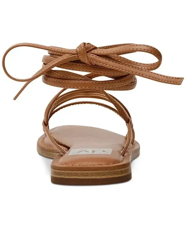 Dolce Vita Juleah Toffee Crisscross Strappy Sandals