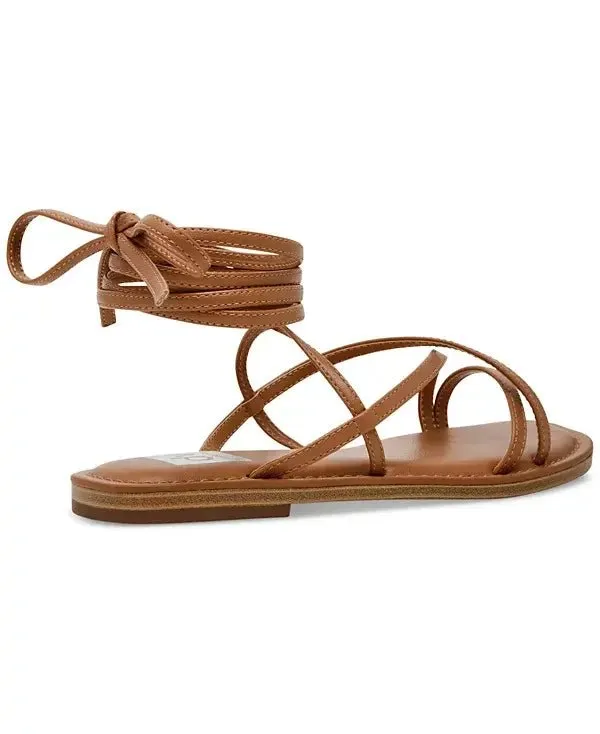 Dolce Vita Juleah Toffee Crisscross Strappy Sandals