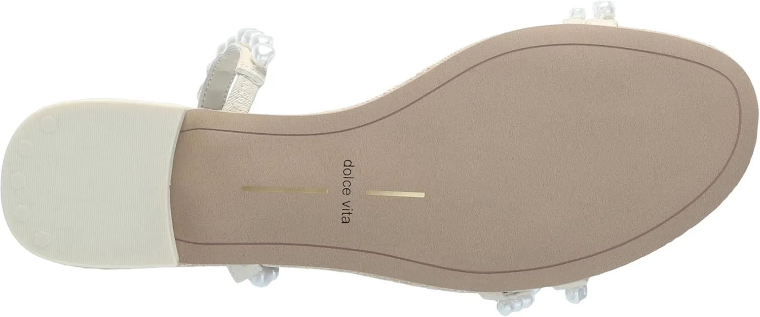 Dolce Vita Women's Tinker Pearl Low Flat Sandal