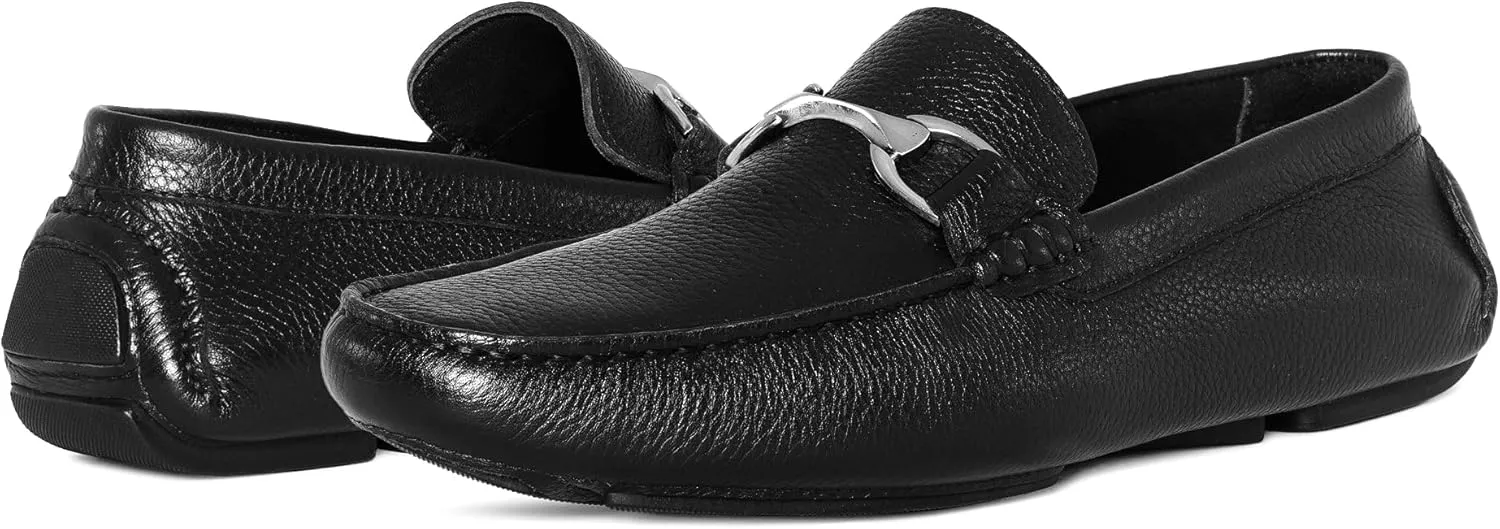 Donald J Pliner Men's Vitali Tumbled Calf Driving Style Loafer