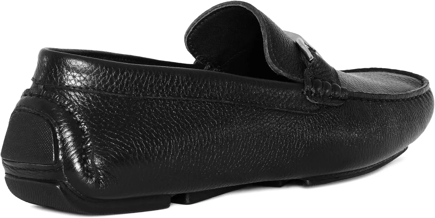 Donald J Pliner Men's Vitali Tumbled Calf Driving Style Loafer