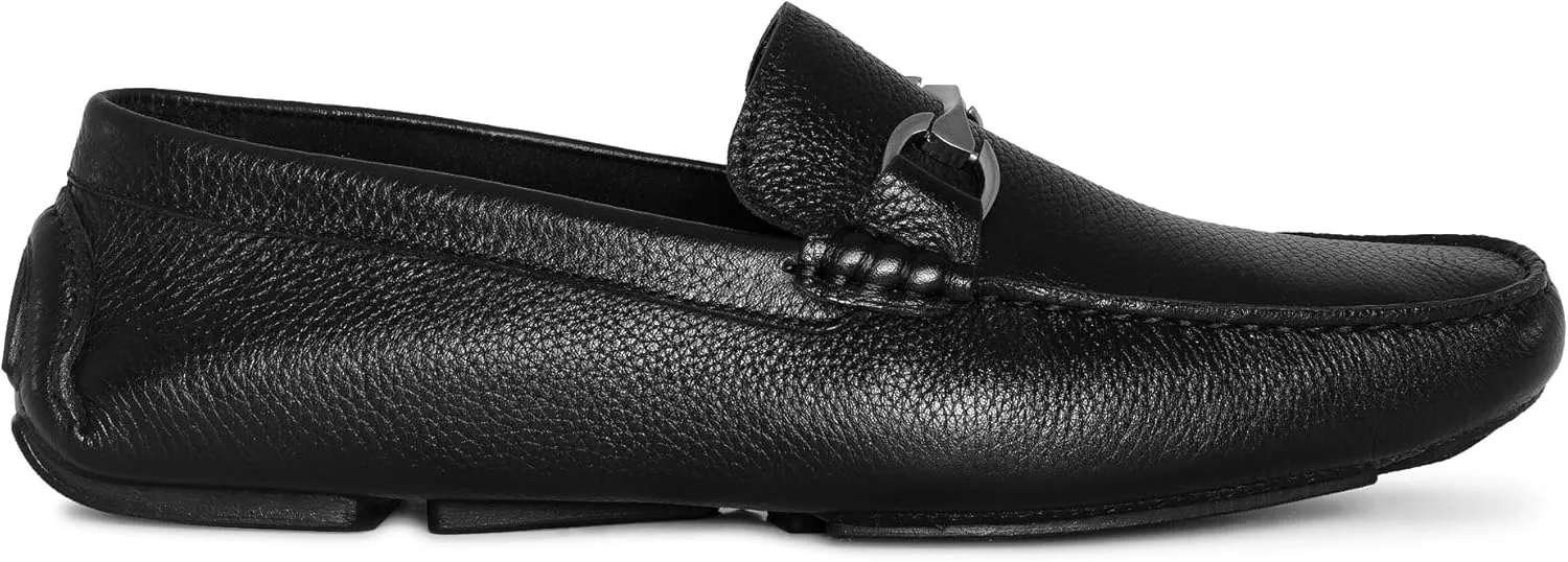Donald J Pliner Men's Vitali Tumbled Calf Driving Style Loafer