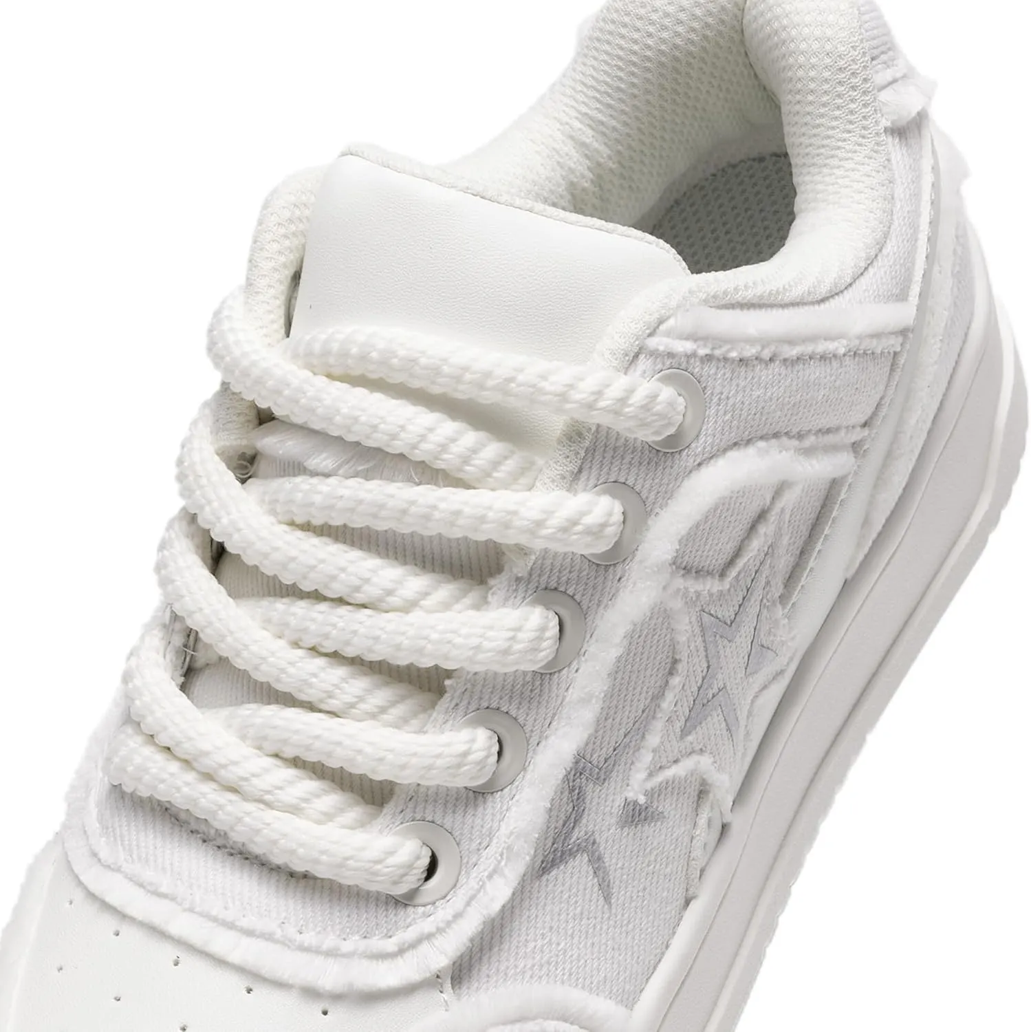 DREAM PAIRS Women's Sneakers Walking Lace-Up Comfortable Casual Rube Flat Low-Top Fashion Sneakers Shoes.
