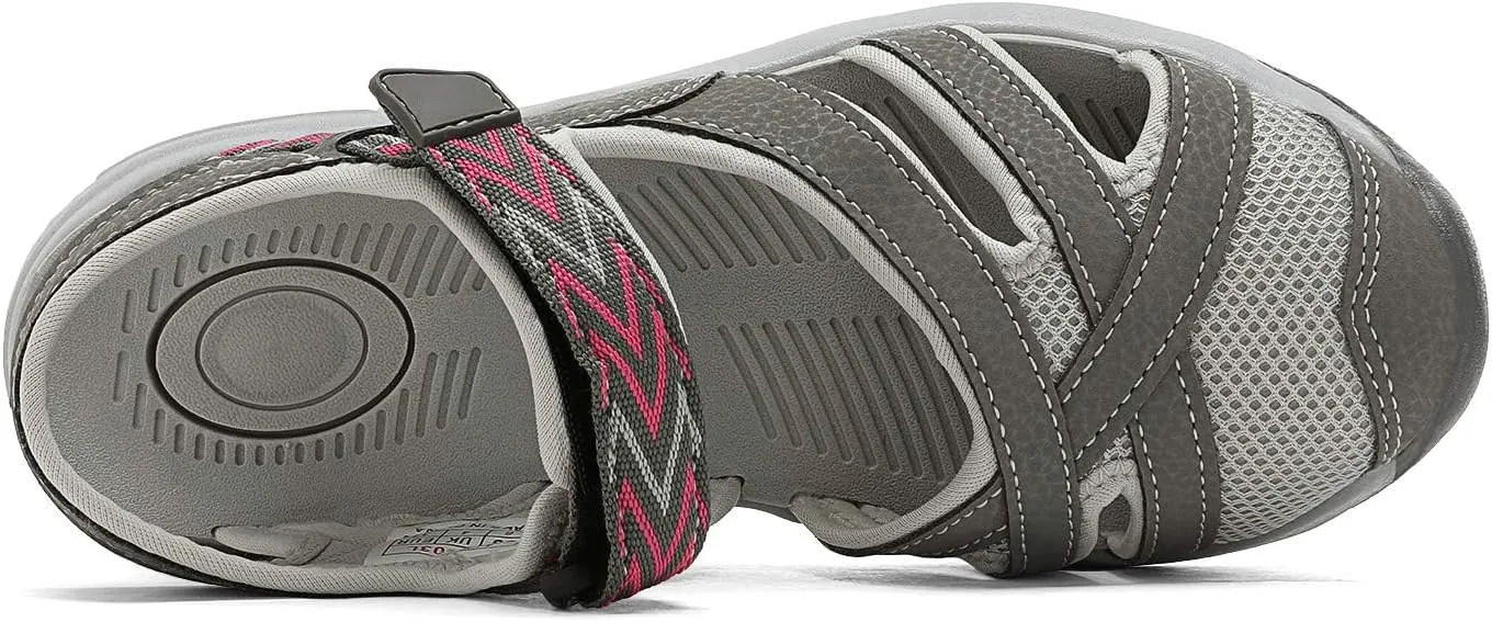 DREAM PAIRS Women's Sport Athletic Sandals Outdoor Hiking Sandals