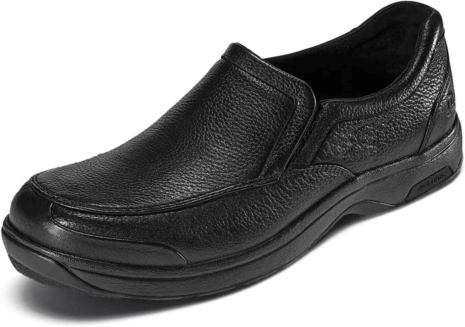 Dunham Men's Battery Park Slip On,Black,8.5 4E US