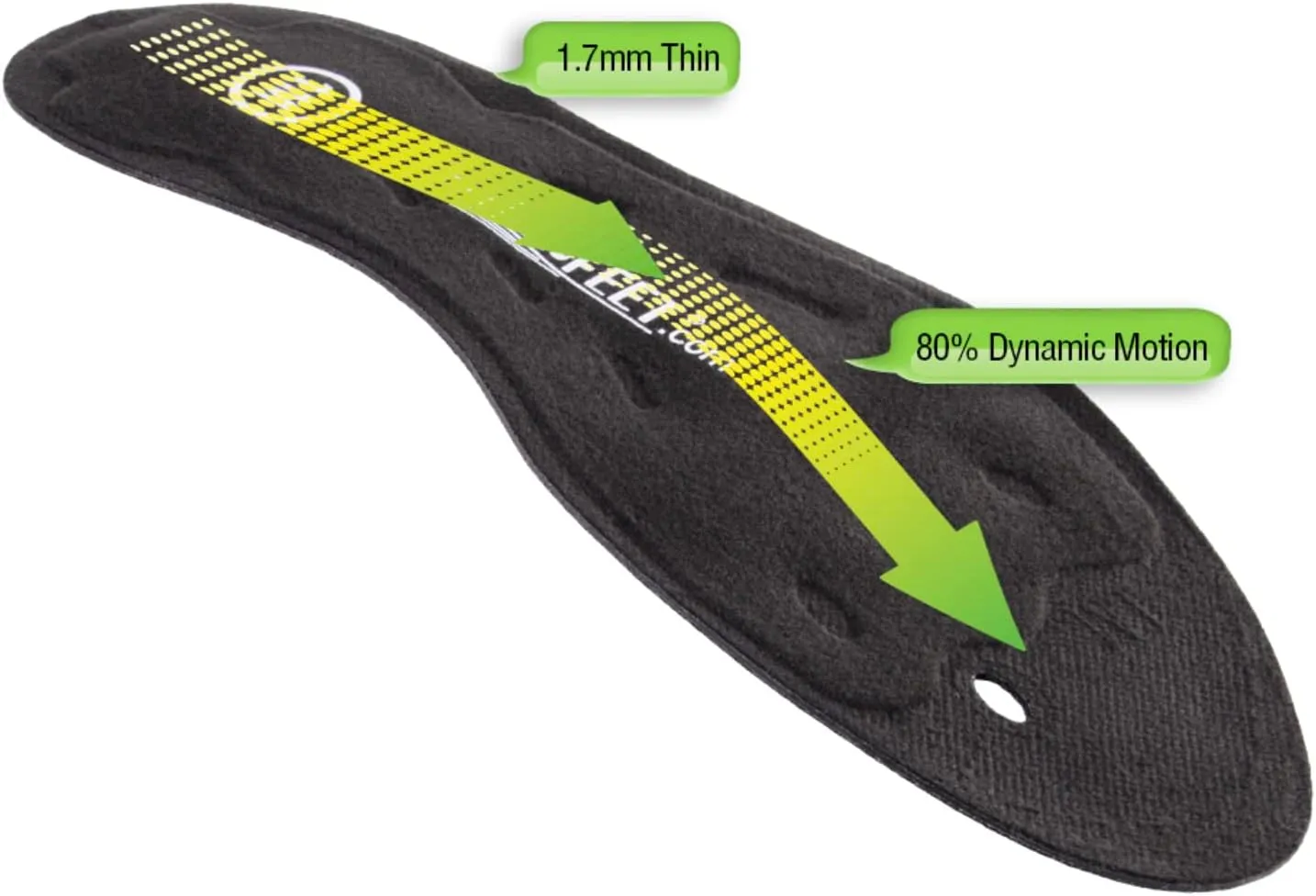 Dynamic Active Arch Support, AIRfeet Classic, Shoe Insoles for All Day Comfort, Relieving Neuropathy and Plantar Fasciitis, and improving Circulation (X-Large)