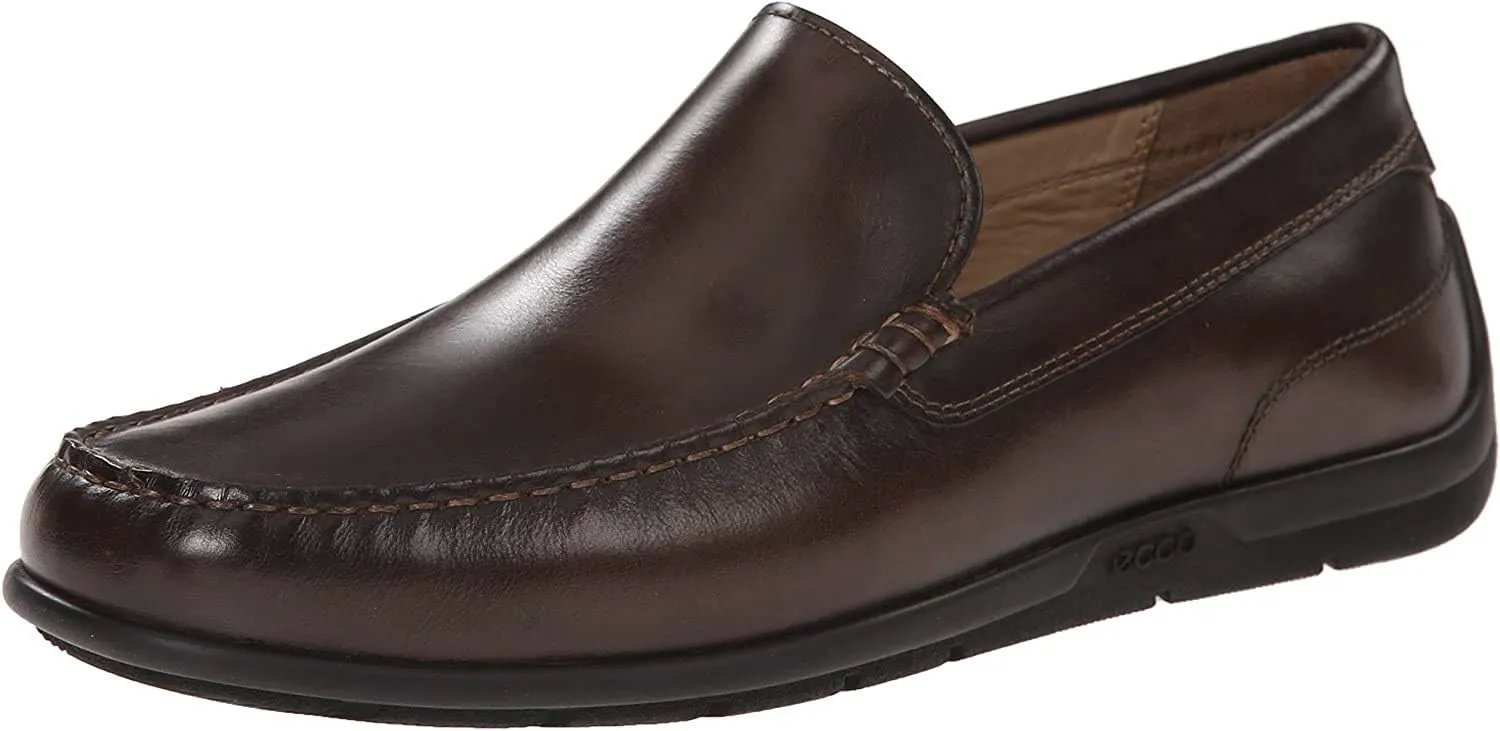 ECCO Men's Classic Moc 2.0 Slip on Driving Style Loafer