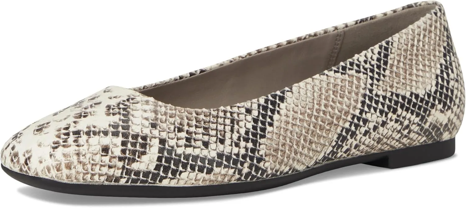 ECCO Women's Margot Plain Toe Ballerina Ballet Flat
