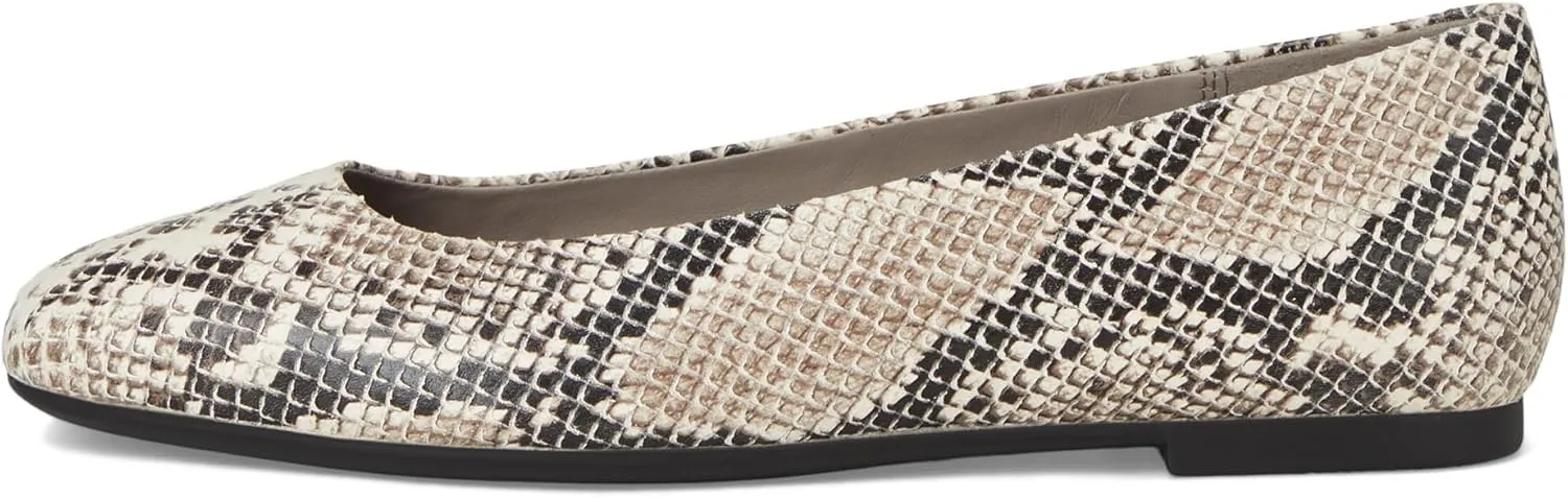 ECCO Women's Margot Plain Toe Ballerina Ballet Flat