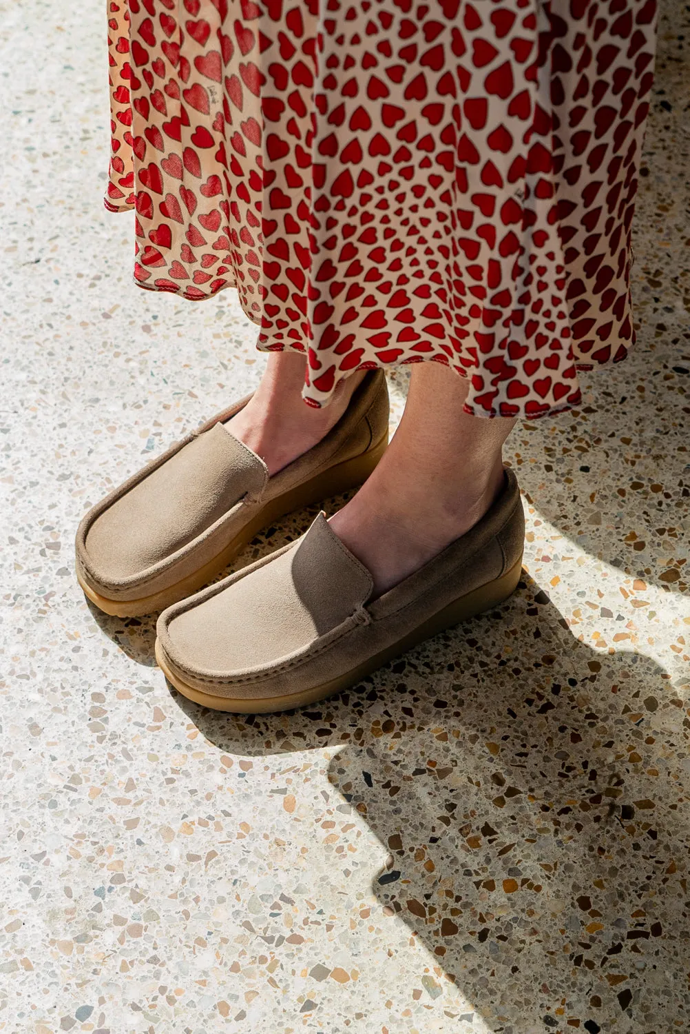 Elin Suede WR w Gum Sole