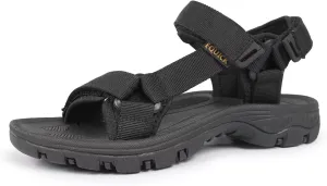 EQUICK Sport Sandals for Women, Open Toe Strap Sandal Anti-skidding Outdoor Water Sandals Comfortable Athletic Sandals for Beach