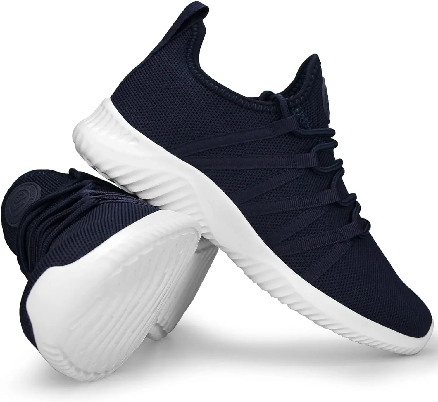 Feethit Womens Slip On Running Shoes Non Slip Walking Shoes Lightweight Gym Workout Shoes Breathable Fashion Sneakers
